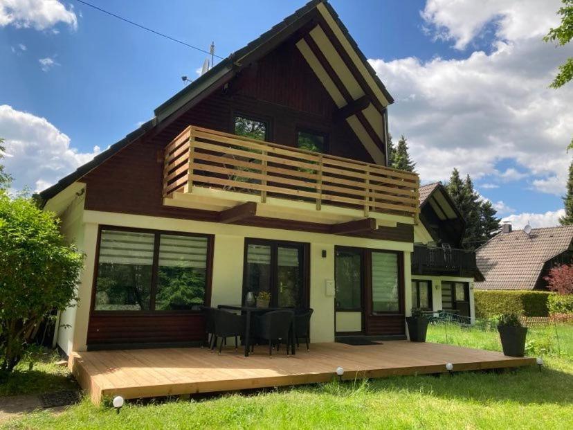 Ferienhaus Lilly am Silbersee Frielendorf Exterior foto